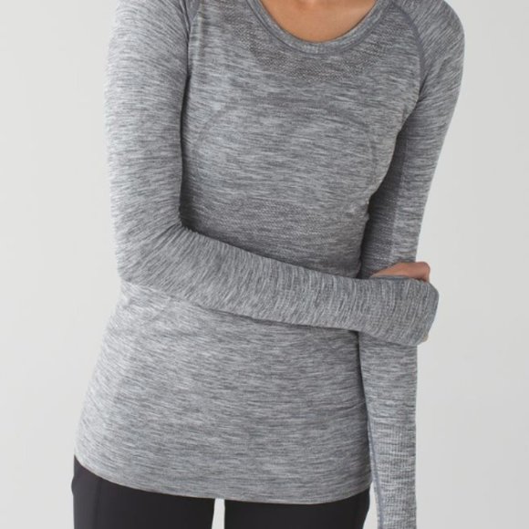 lululemon athletica Tops - (2028)  🍋 LULULEMON RUN: Swiftly Tech LONG SLEEVE CREW (Seam Rip)